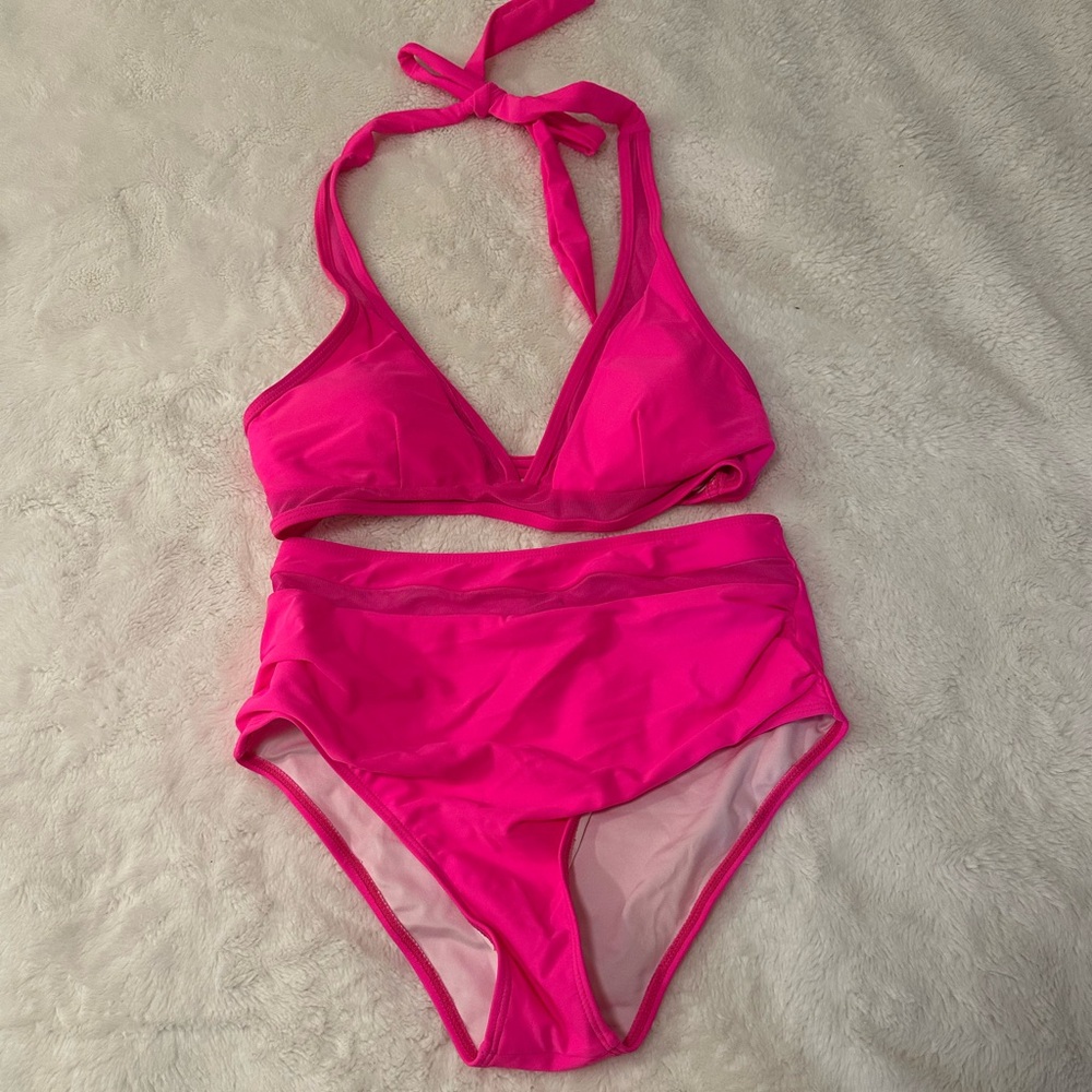 Vibrant Pink Bikini Set | Size M
